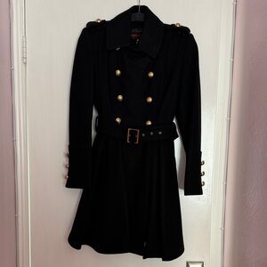Miss Sixty Coat with Gold Buttons